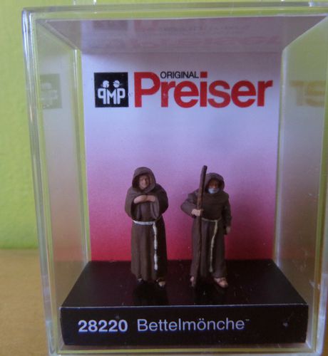 Preiser H0 28220 Middeleeuwse bedel monniken