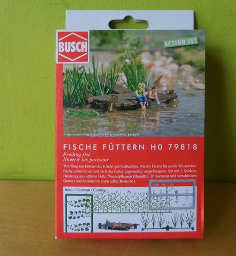 Busch H0 79818 Vissen voeren