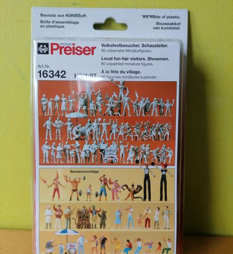 Preiser H0 16342 Volksfeest bezoekers