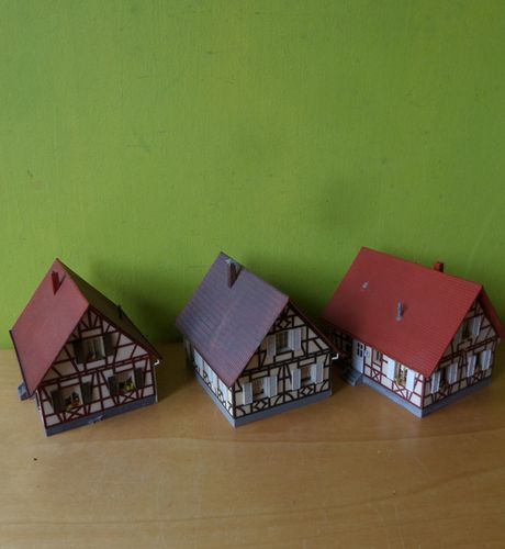 Faller H0 set 3 eengezinswoningen