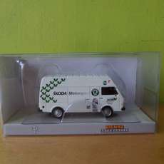 Brekina H0 34957 VW LT "Skoda Motorsport"