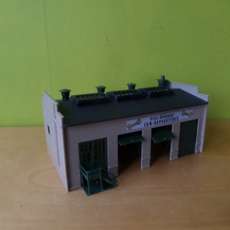 Faller H0 Vrachtwagen werkplaats