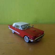 Brekina H0 18203 Ford Thunderbird Cabrio rood