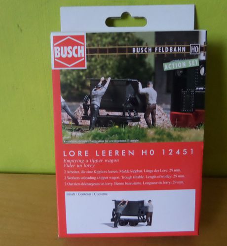 Busch H0 12451 Lorry leegmaken