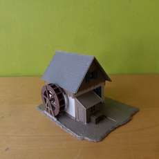 Faller H0 Huisje met water molen