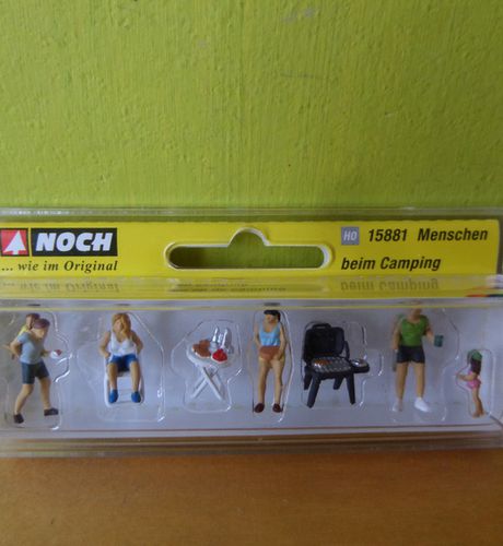 Noch H0 15881 Op de camping