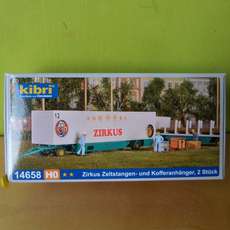 Kibri H0 14658  Circus aanhangers