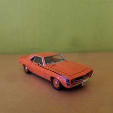 Brekina H0 18376 Chevrolet Camaro oranje