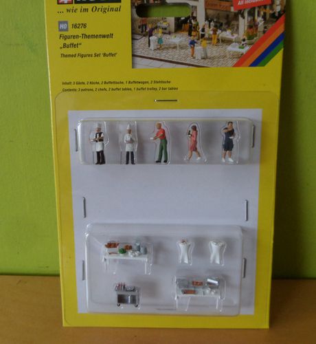 Noch H0 16276 Figuren thema set "Buffet"