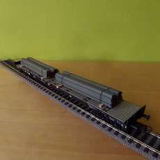 Roco H0 47688 CFL Rungenwagen met belading