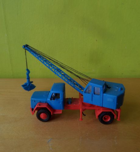Wiking H0 66204 Budget Magirus kraan wagen