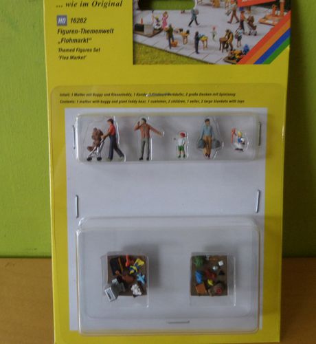 Noch H0 16282 Figuren thema set "Vlooienmarkt"