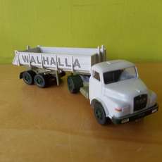 Wiking H0 67707 MAN kiepwagen "Walhalla"