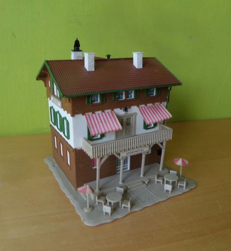 Vollmer H0 Sport hotel met terras
