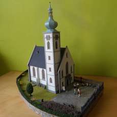 Faller H0 Groot Kerk diorama