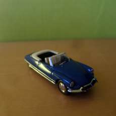 Brekina H0 14231 Citroen DS cabrio blauw