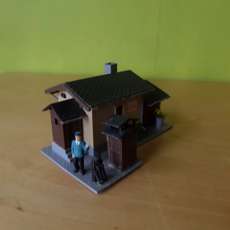 Auhagen H0 Baanwachtershuisje