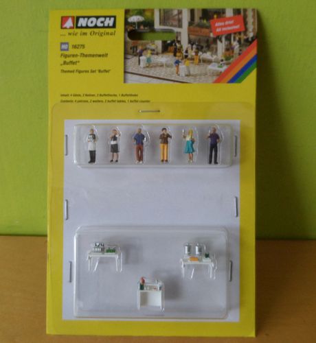 Noch H0 16275 Figuren thema set "Buffet"