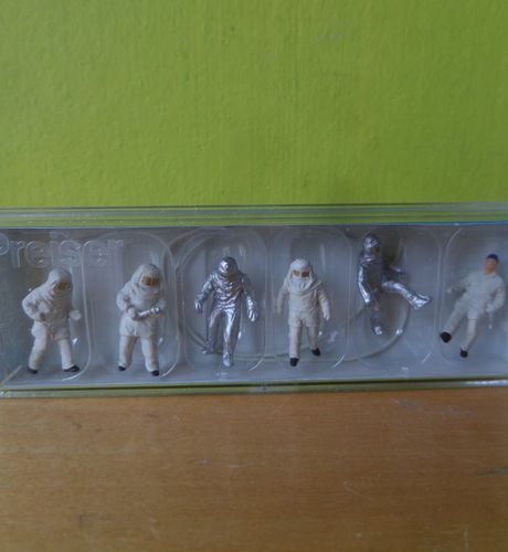 Preiser H0 14205 Brandweer mannen