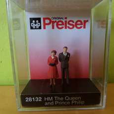 Preiser H0 28132 Queen Elisabeth en Prins Philip
