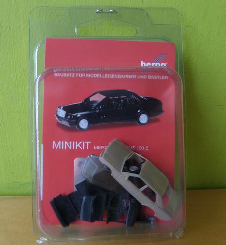 Herpa H0 12409 Minikit Mercedes 190 E