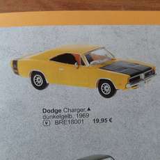 Voorbestellen !.Brekina H0 18001 Dodge Charger