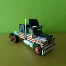Brekina H0 85809 Mack RS 700 "Stars & Stripes