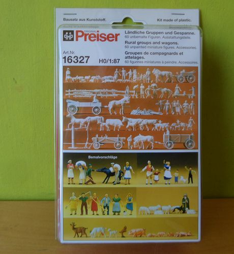 Preiser H0 16327 Landelijke  figuren set
