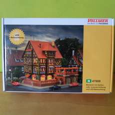 Vollmer N 47688 Bakkerij met tuin cafe