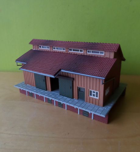 Vollmer H0 Goederen perron