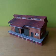 Vollmer H0 Goederen perron