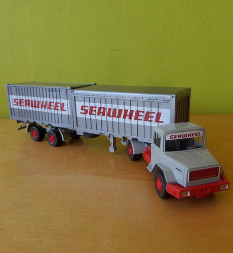 Wiking H0 52402 Magirus Deutz Container wagen