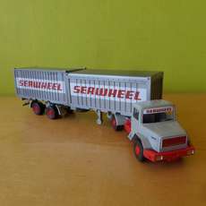 Wiking H0 52402 Magirus Deutz Container wagen