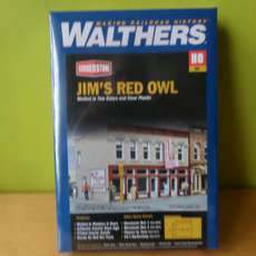 Walthers H0 3472 Jim `s Red Owl Foodstore