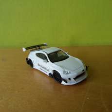 Micro city H0 0071 Toyota GT 86 wit