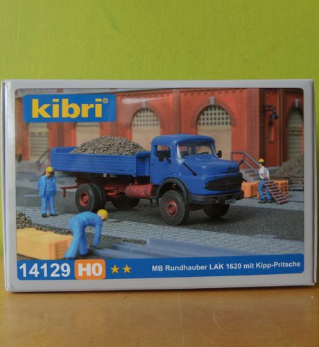 Kibri H0 14129 MB Rundhauber Kiepwagen