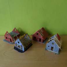 Faller H0 budget set huisjes in aanbouw