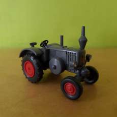 Wiking H0 88011 Lanz Bulldog