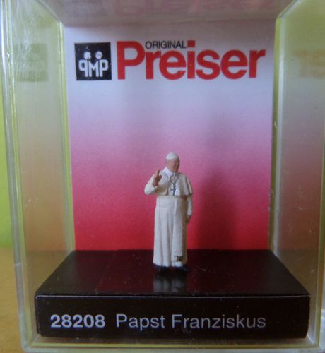 Preiser H0 28208 Paus Franciskus