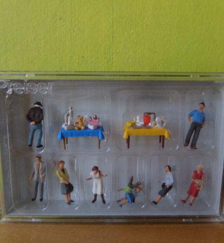 Preiser H0 10595 Vlooienmarkt