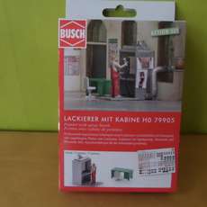 Busch H0 79905 Spuiter met spuitcabine