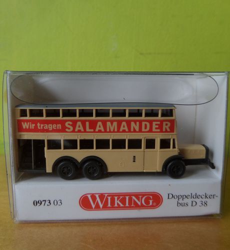 Wiking N 97303 Dubbeldekker bus D38
