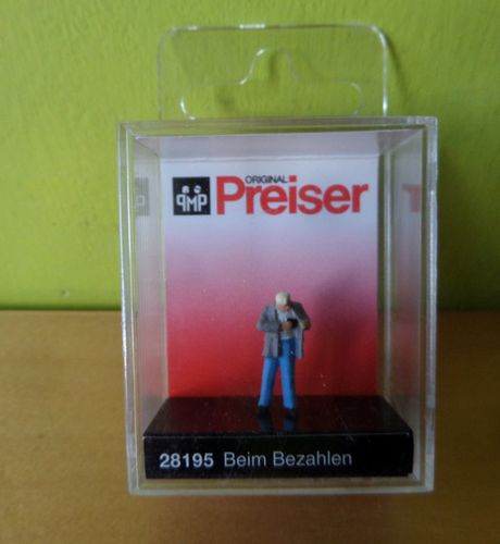 Preiser H0 28195 Betalende klant