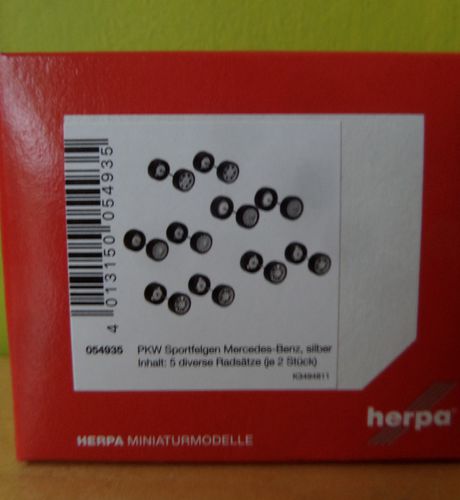 Herpa H0 54935 Mercedes sportvelgen