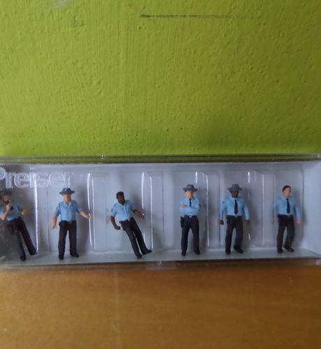 Preiser H0 10798 USA politie agenten