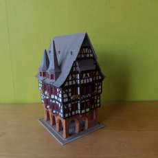 Faller H0 Vakwerk huis met Galerij