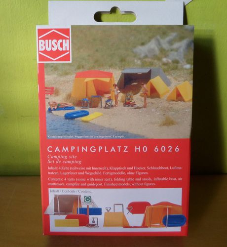 Busch H0 6026 Camping