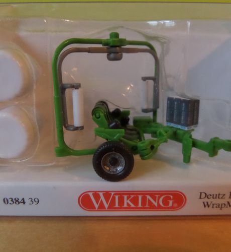 Wiking H0 38439 Deutz Balen wikkelaar