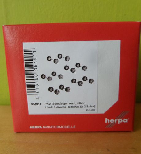 Herpa H0 54911 Audi Sportvelgen set