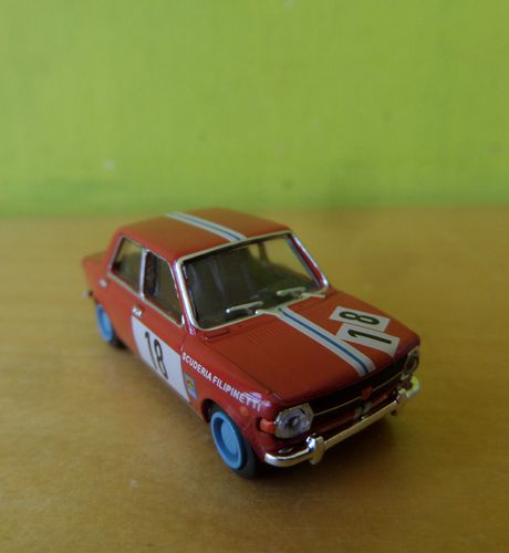 Brekina H0 22541 Fiat 128 Scuderia Filipinetti